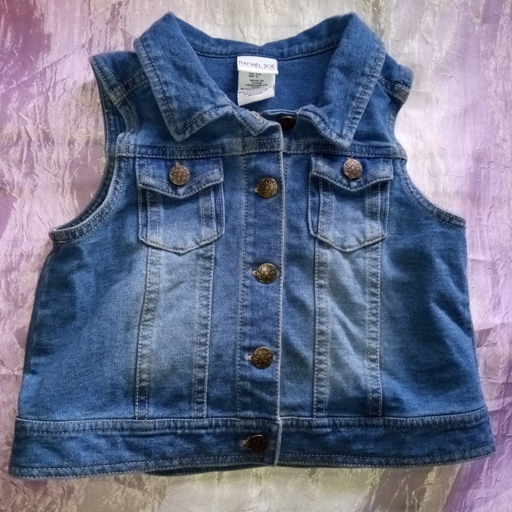 Toddler Girl 5T Rachel Zoe Denim Vest